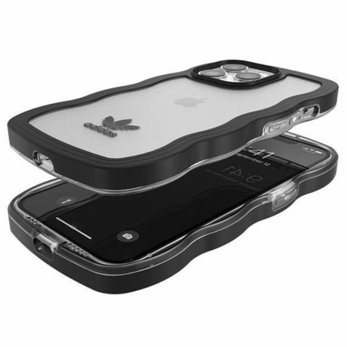 Adidas - Adidas iPhone 13/13 Pro Mobilskal OR Wavy - Svart/Transparent