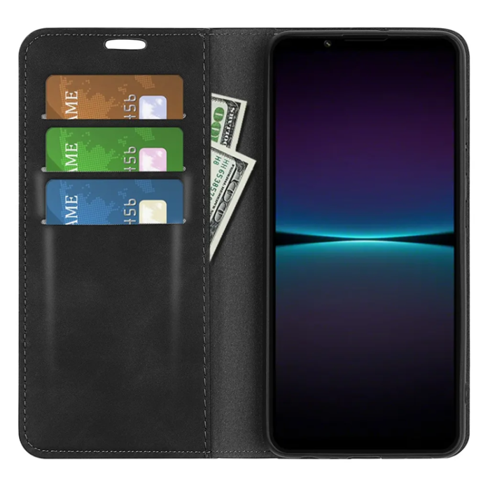 Taltech - Sony Xperia 1 VI Plånboksfodral - Svart