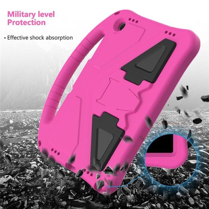 A-One Brand - Galaxy Tab A9 Plus Skal Kickstand Shockproof - Ros