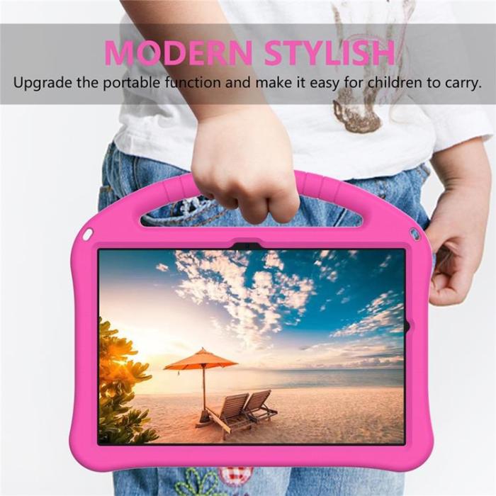 A-One Brand - Galaxy Tab A9 Plus Skal Kickstand Shockproof - Ros