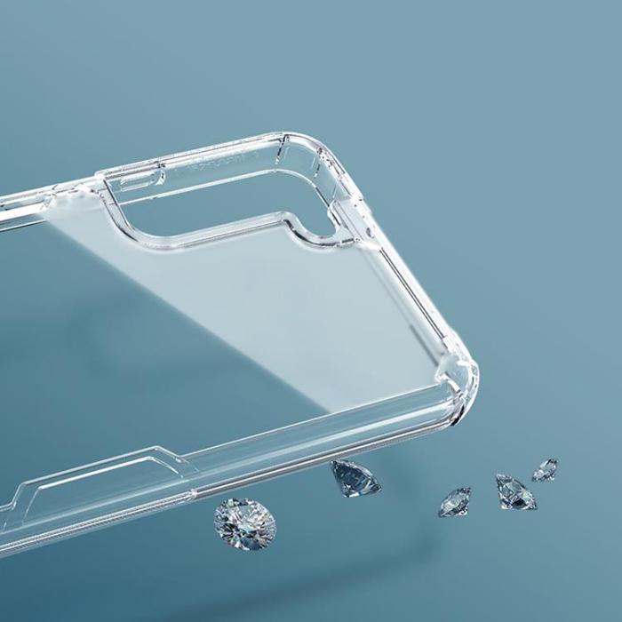 Nillkin - Nillkin Armored Nature Pro Skal Galaxy S22 Plus - Clear