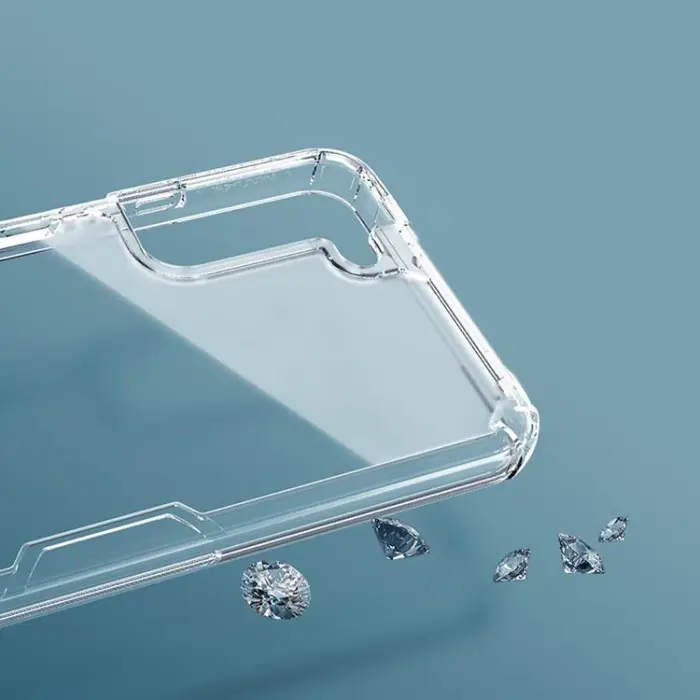 Nillkin - Nillkin Armored Nature Pro Skal Galaxy S22 Plus - Clear