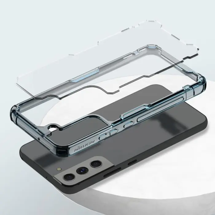 Nillkin - Nillkin Armored Nature Pro Skal Galaxy S22 Plus - Clear