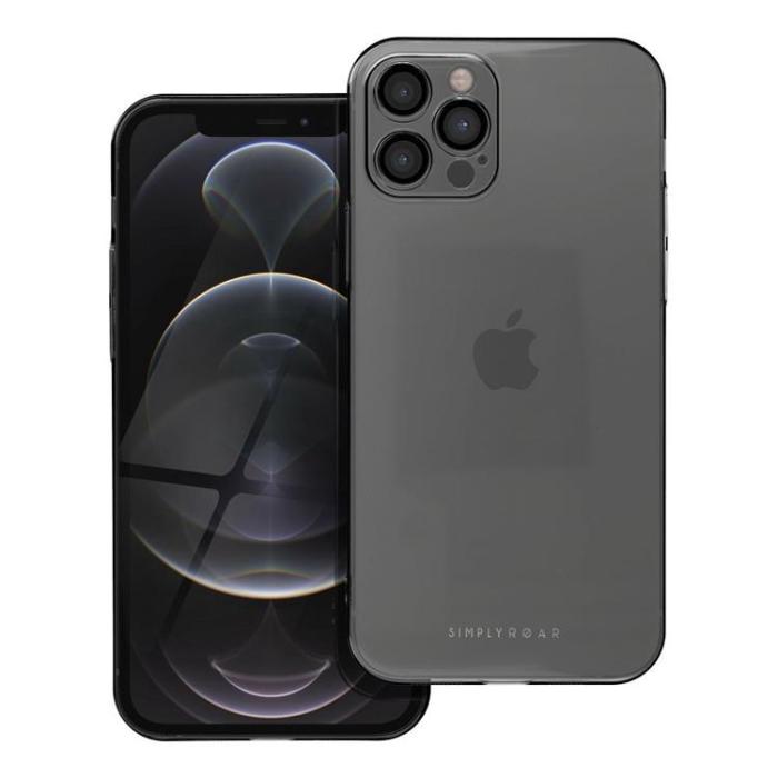 Roar - Roar iPhone 12 Pro Max Mobilskal Pure Simple Fit - Svart