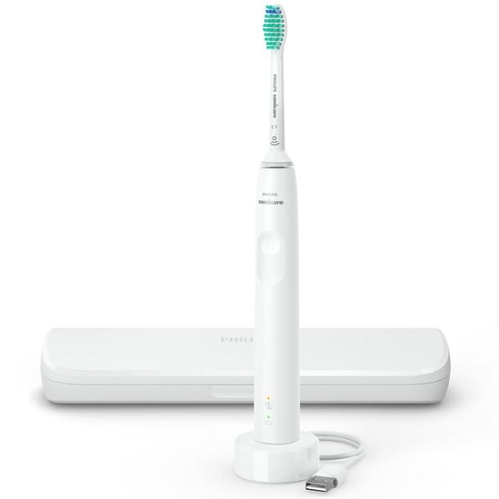 Philips - Philips Eltandborste Vit HX3673/13