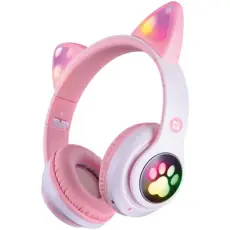 Defender - Defender Over-Ear Hörlurar Bluetooth Freemotion B585 - Rosa