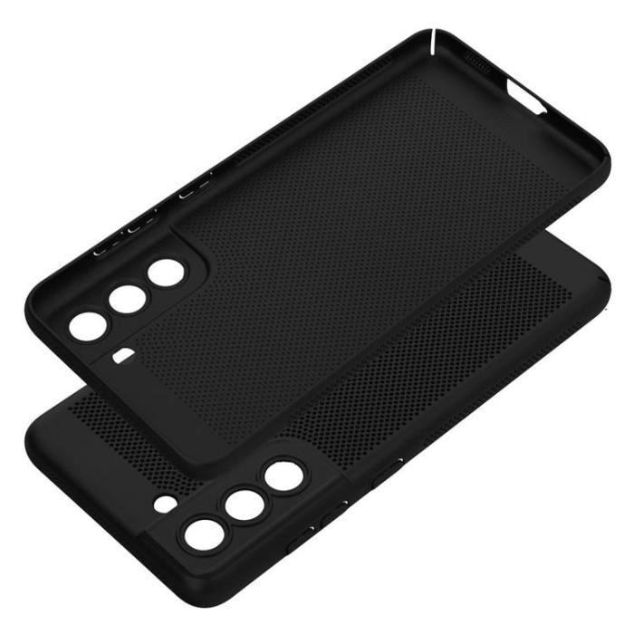 OEM - Galaxy S21 FE Mobilskal Breezy - Svart