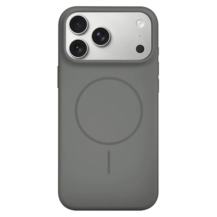 iPhone 17 Pro Mobilskal Magsafe Liquid Silikon - Grå | 2353 | AlltMobil