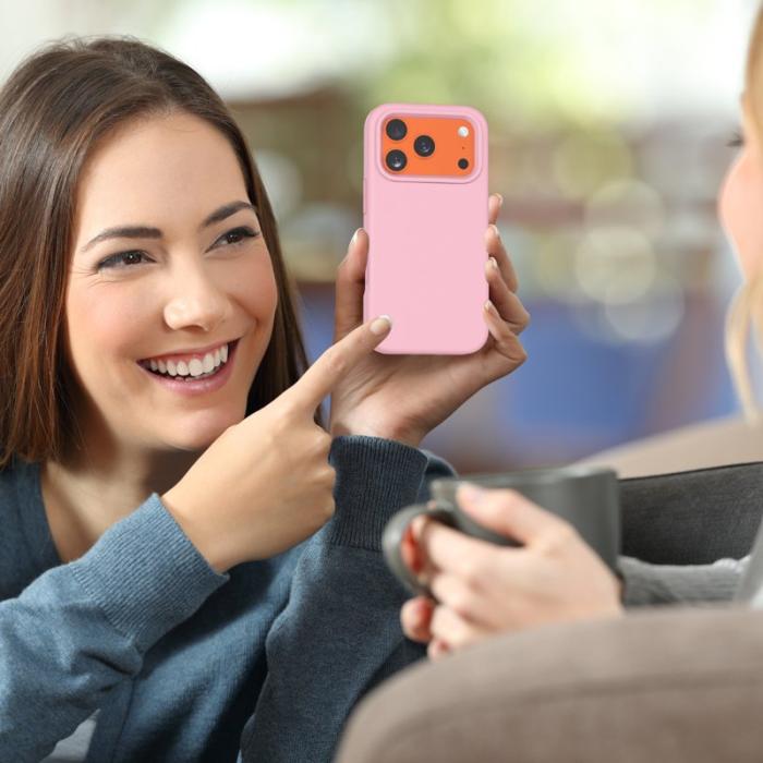N/A - Mobilskal till iPhone 17 Pro Shockproof EVA - Rosa
