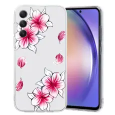 OEM - Mobilskal till Samsung Galaxy A57 TPU M&ouml;nstertryck - Sakura