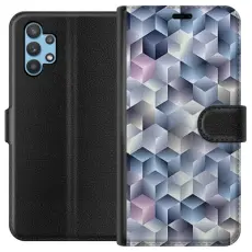 Gustaf - Pl&aring;nboksfodral till Samsung Galaxy A32 5G med Cyklon