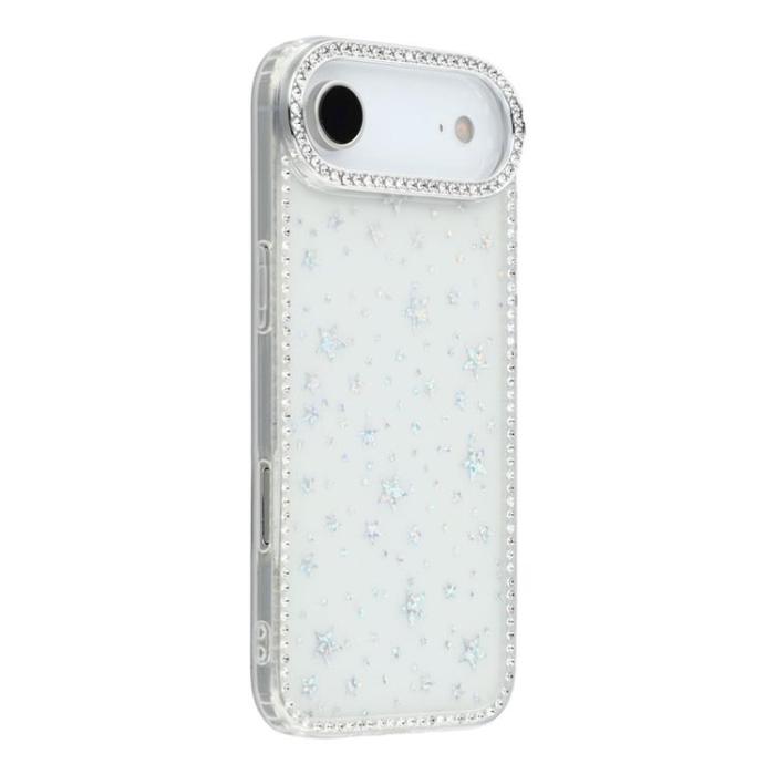 A-One Brand - iPhone Air Mobilskal Rhinestone Edge - Starry Transparent