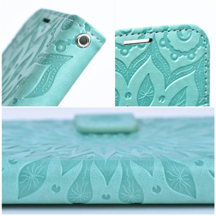 OEM - Xiaomi Redmi 14C Plånboksfodral Mezzo - Mandala Grön