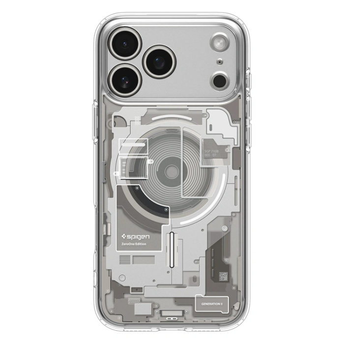 Spigen - Spigen iPhone 17 Pro Max Mobilskal Magsafe Ultra Hybrid - Natural Titanium