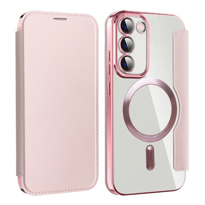 Boom of Sweden - BOOM Galaxy S23 Plus Magsafe Plånboksfodral RFID Flip - Rosa