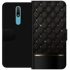 Gustaf - Pl&aring;nboksfodral till Nokia 2.4 med Luxury Opulence