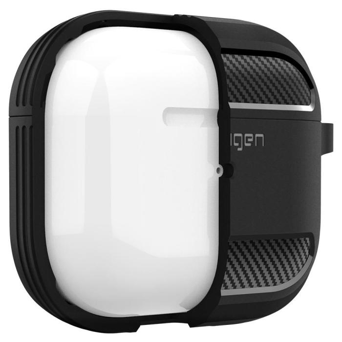 UTGATT - Spigen Rugged Armor Skal Airpods 3 - Matte Svart