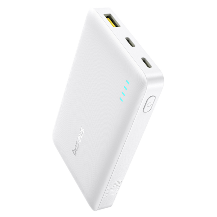 BASEUS - Baseus Powerbank 10000 mAh 22.5W USB-C USB-A - Vit