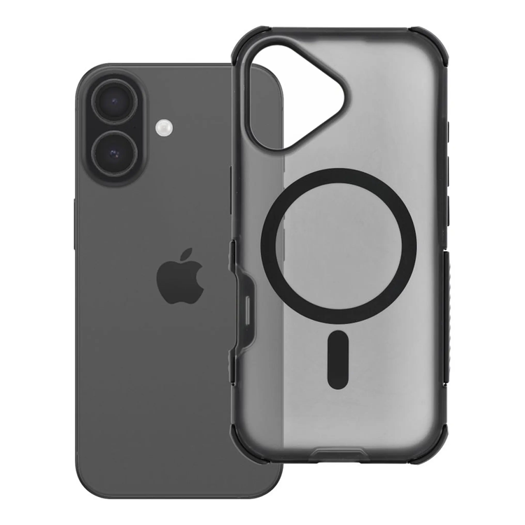 Forcell Mobilskal Magsafe För iPhone 17 BumperX - Svart