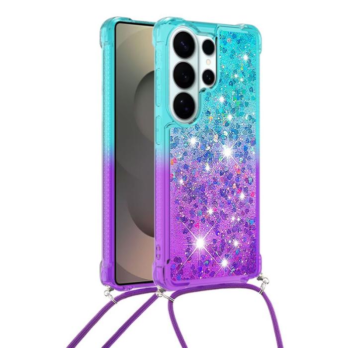 OEM - Mobilskal till Samsung Galaxy S26 Ultra Gradient Quicksand TPU - Ljusblå/Lila