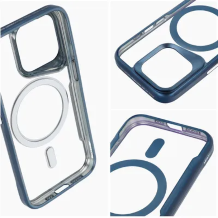 OEM - iPhone 14 Pro Max Mobilskal Magsafe Ergofiit NewZone - Blå