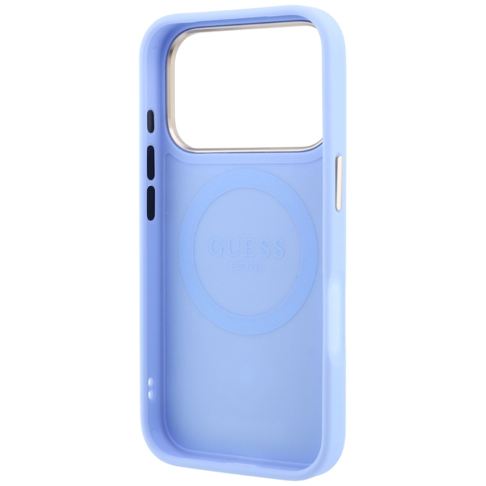 Guess - Guess Mobilskal till iPhone 18 Pro Max/17 Pro Max Magsafe Peony 4G Small Logo