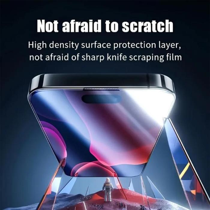 A-One Brand - Härdat glas Skärmskydd För iPhone 13 Pro Max Anti-Spy med Installationsverktyg