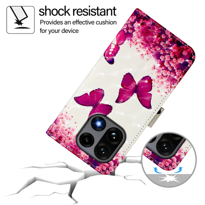 A-One Brand - OnePlus 15 Konstläder Plånboksfodral Pattern Printing