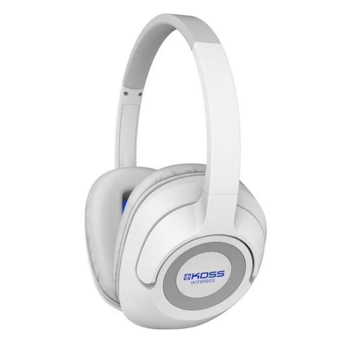 UTGATT5 - KOSS Hörlurar BT539iW Bluetooth Over-Ear Mic - Vit