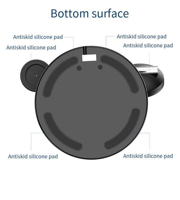A-One Brand - 3-in-1 Trådlös Laddare Magsafe iPhone 25W, Apple Watch, AirPods - Vit