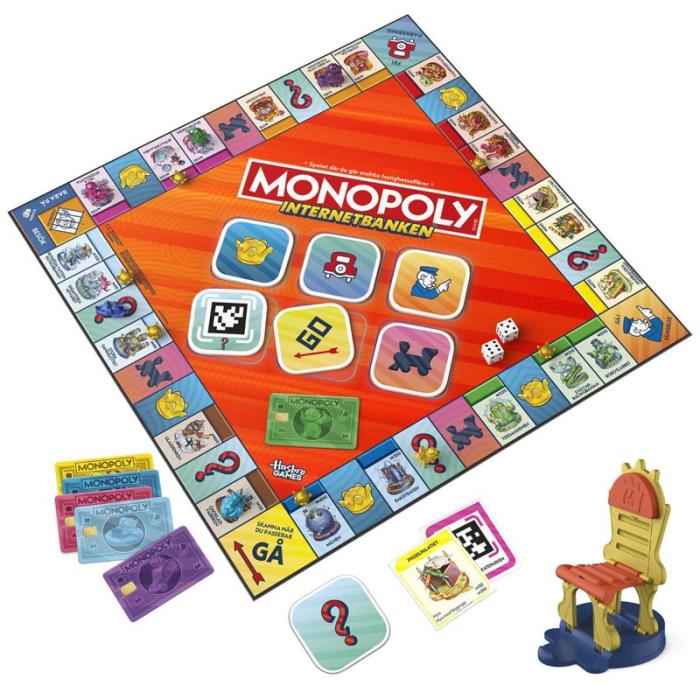 Hasbro - HASBRO Brädspel Monopoly App Banking (SE)