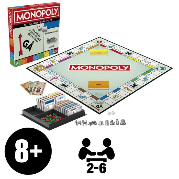 Hasbro - HASBRO Brädspel Monopoly Classic 90th Year Edition (SE)