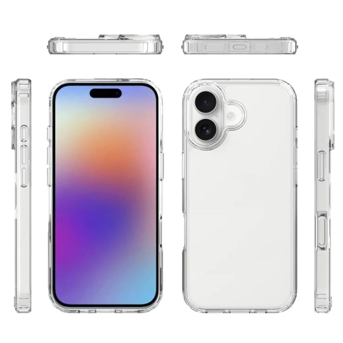 A-One Brand - iPhone 17 Mobilskal Acrylic Shockproof - Transparent