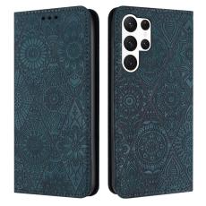 OEM - Pl&aring;nboksfodral f&ouml;r Samsung Galaxy S26 Ultra Konstl&auml;der St&auml;ll - Gr&ouml;n