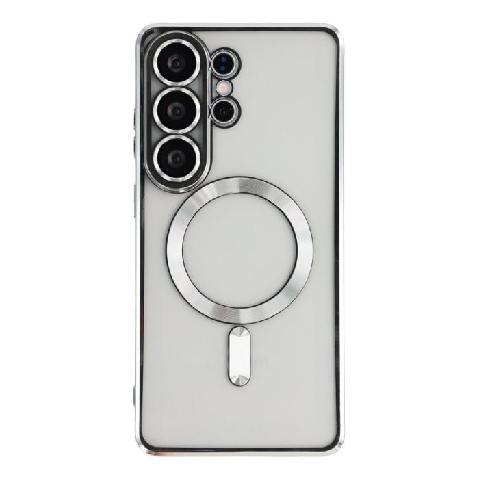 OEM - Mobilskal för Samsung Galaxy S26 Ultra Magnetiskt TPU - Silver