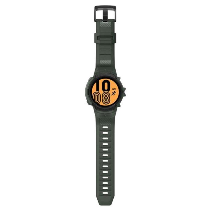 UTGATT1 - Spigen Rugged Armor Pro Strap Galaxy Watch 4/5 (44mm) - Militär Grön