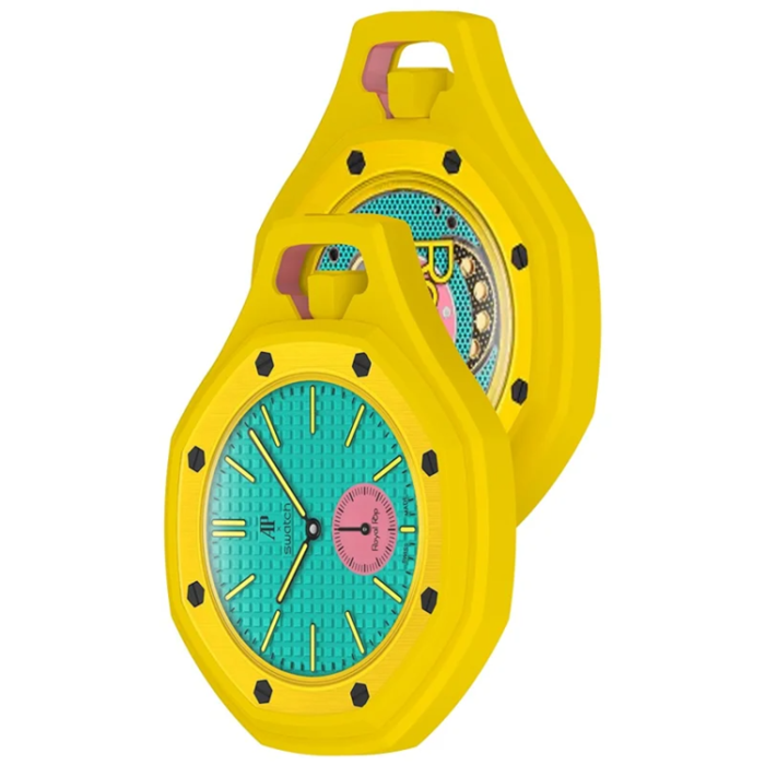 A-One Brand - Swatch Royal Pop Silikonskal med Stötskydd - Gul