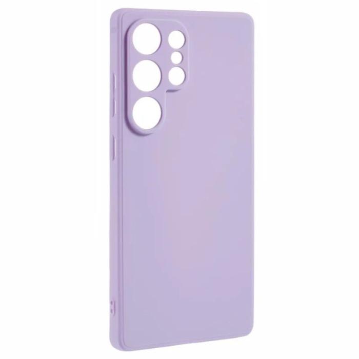 WANLONFENG - WANLONFENG Mobilskal för Samsung Galaxy S26 Ultra TPU med härdat glas - Lila