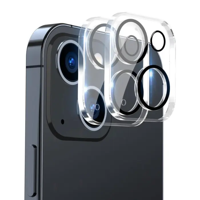 Boom of Sweden - [6in1] BOOM iPhone 14 Plus Skal - Kameralinsskydd - Härdat Glas - MagSafe Ring