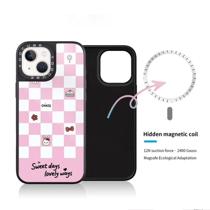 A-One Brand - iPhone 15 Mobilskal MagSafe Aluminium Silikon