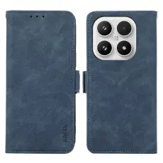 ABEEL - ABEEL Xiaomi 17 Pl&aring;nboksfodral Konstl&auml;der Folio St&auml;ll Bl&aring;