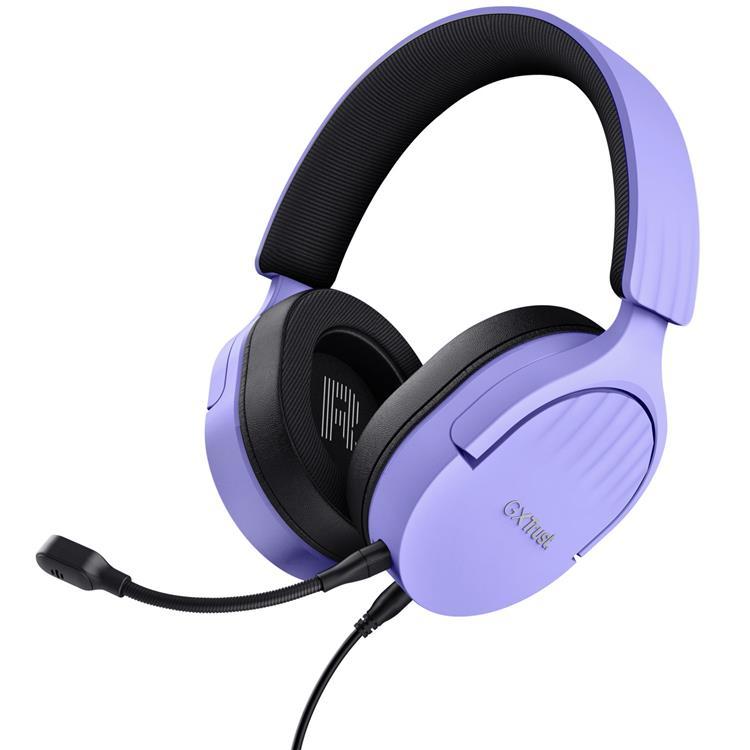 Trust Fayzo Gaming Hörlurar Eco - Lila | 505771 | AlltMobil