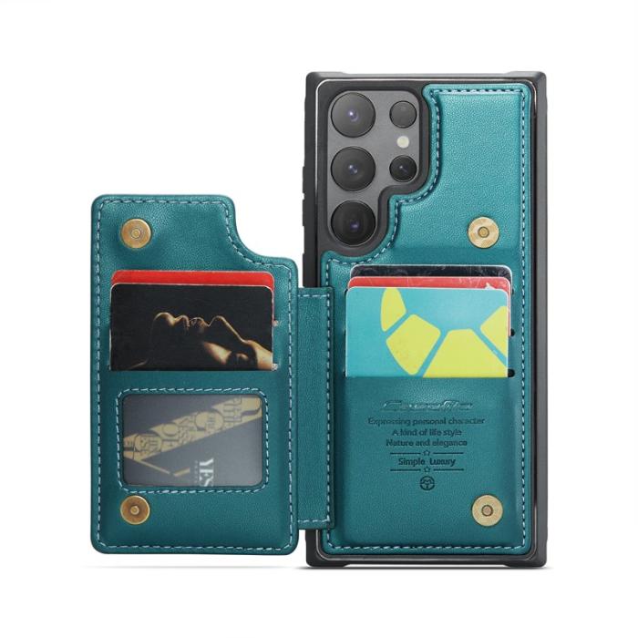 Caseme - CASEME C22 Fodral för Samsung Galaxy S25 Ultra - Grön