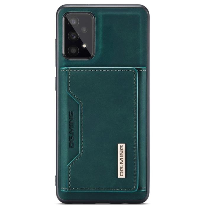 DG.MING - DG.MING 2-in-1 Konstläder Plånboksfodral Samsung A53 5G Grön
