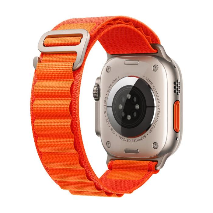 Tech-Protect - Tech-Protect Apple Watch 7/8/9/10/SE/Ultra 1/2 (44/45/46/49mm) Armband - Orange