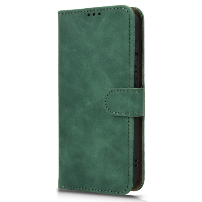 A-One Brand - OnePlus 15 5G Plånboksfodral Skin Feel Anti Drop Konstläder - Grön