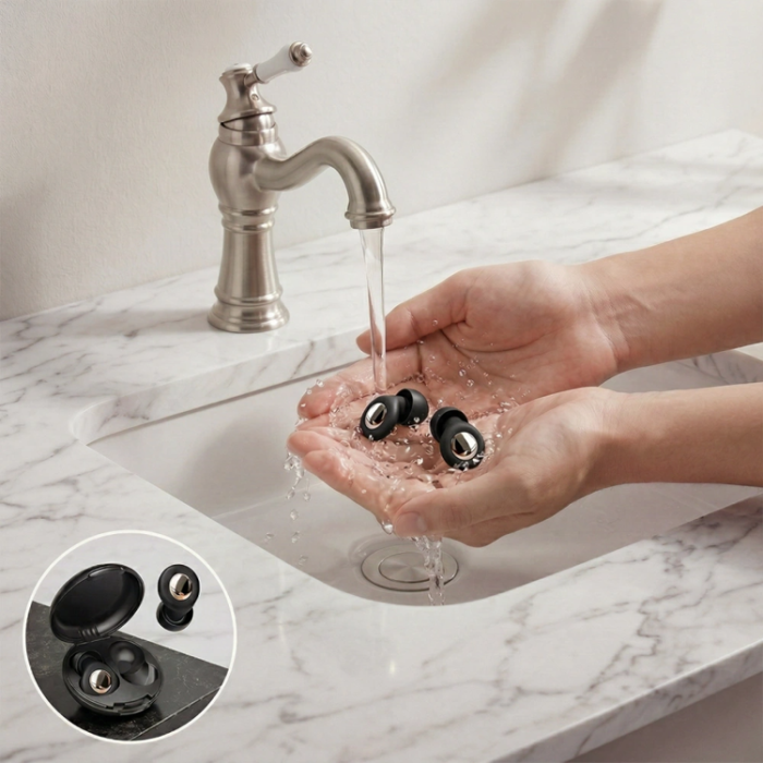 Tech-Protect - Tech-Protect Earplugs Quiet Fit - Svart