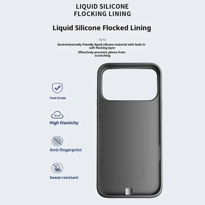 A-One Brand - iPhone 17 Pro Batteriskal 5000mAh T92 - Svart