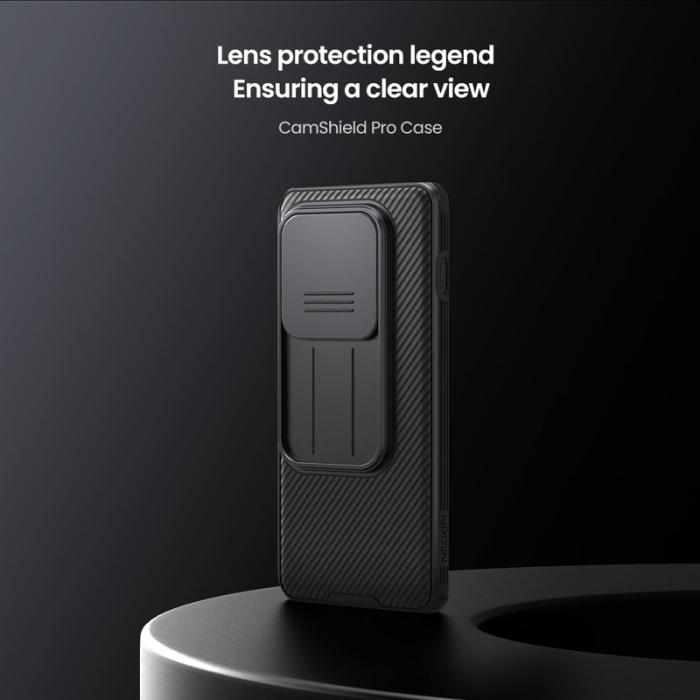 Nillkin - NILLKIN Camshield Pro Mobilskal till OnePlus 13 med Kamera Lock - Svart