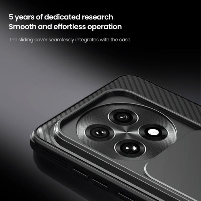 Nillkin - NILLKIN Camshield Pro Mobilskal till OnePlus 13 med Kamera Lock - Svart